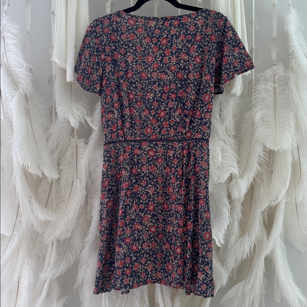 Spell & the Gypsy Collective Jasmine 90's navy floral mini dress - Picture 3 of 6
